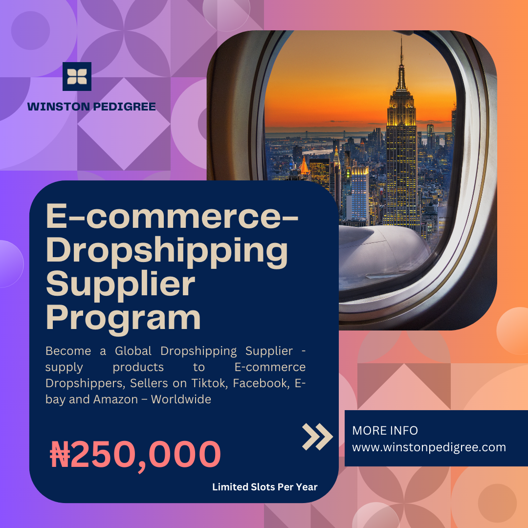 EDS – E-commerce Dropshipping Supplier Program