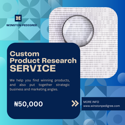 Custom Product Research Service