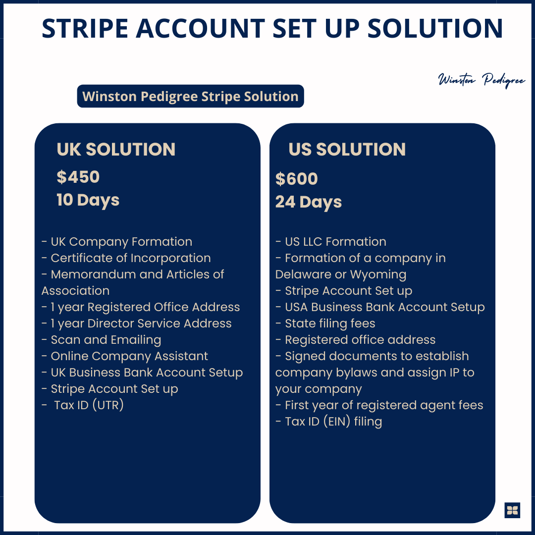 Stripe Set Up Solution